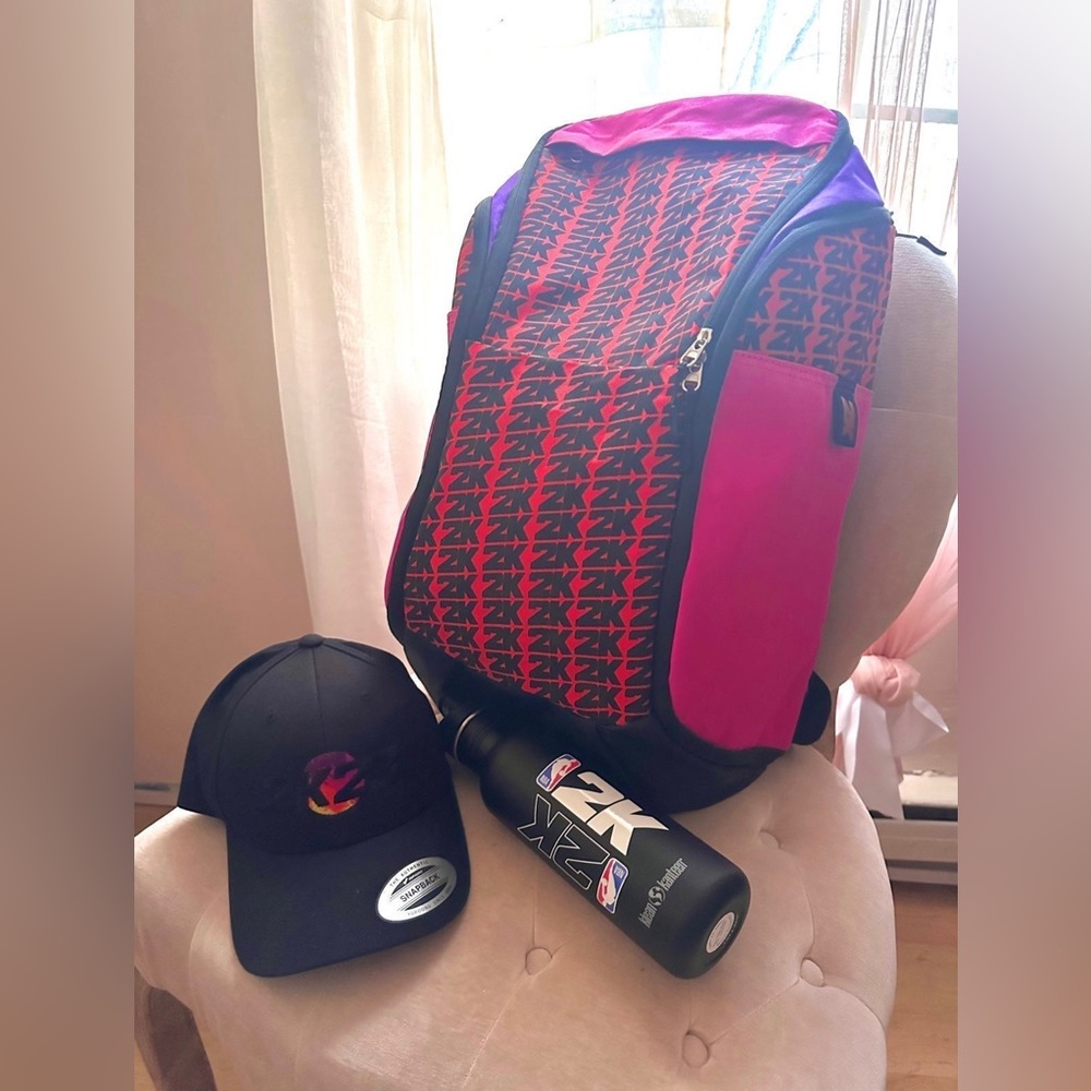 NBA 2K 23 Devin Booker Edition Backpack NWT Snapback & Waterbottle Included